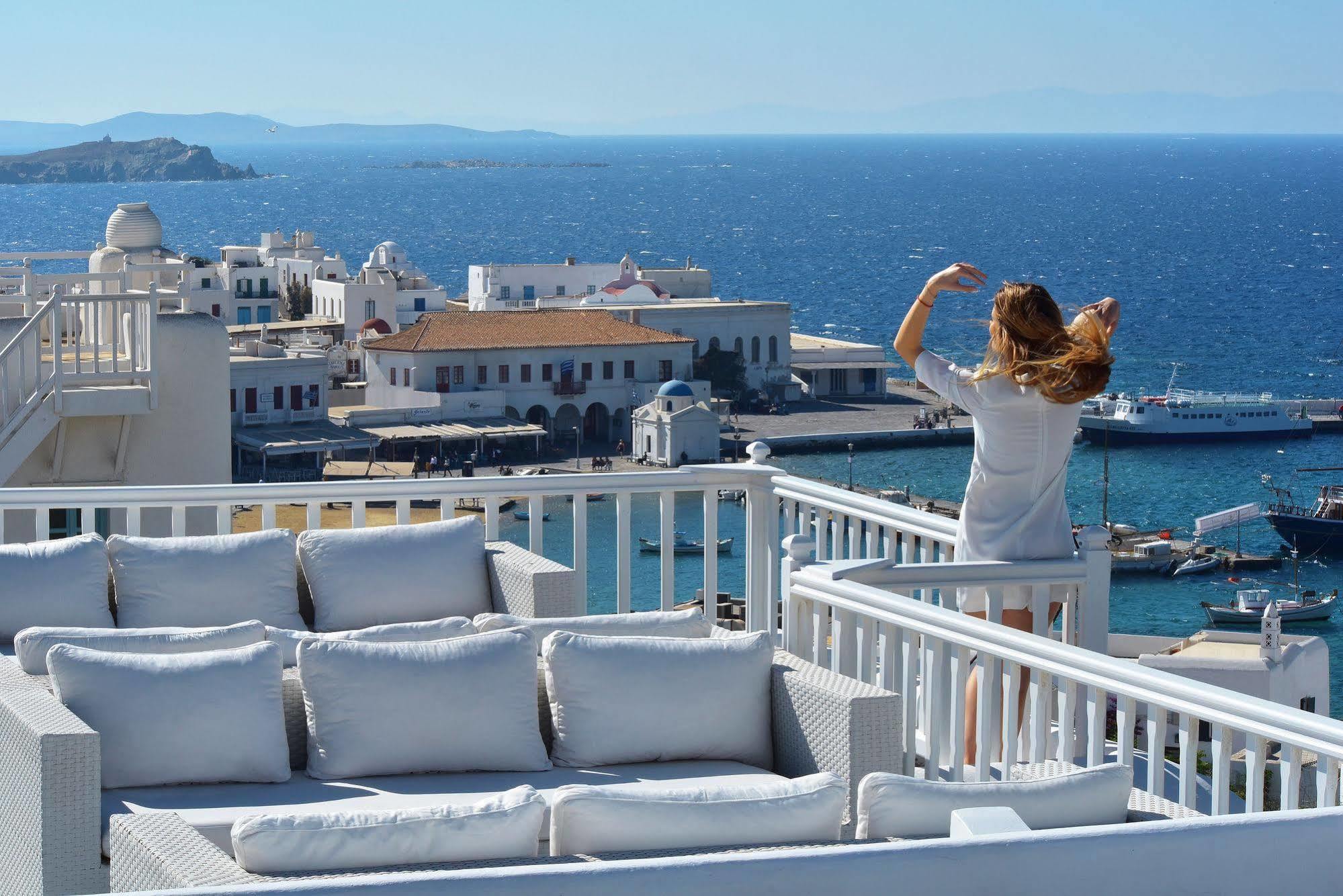 Petasos Chic Hotel Mykonos Town Luaran gambar